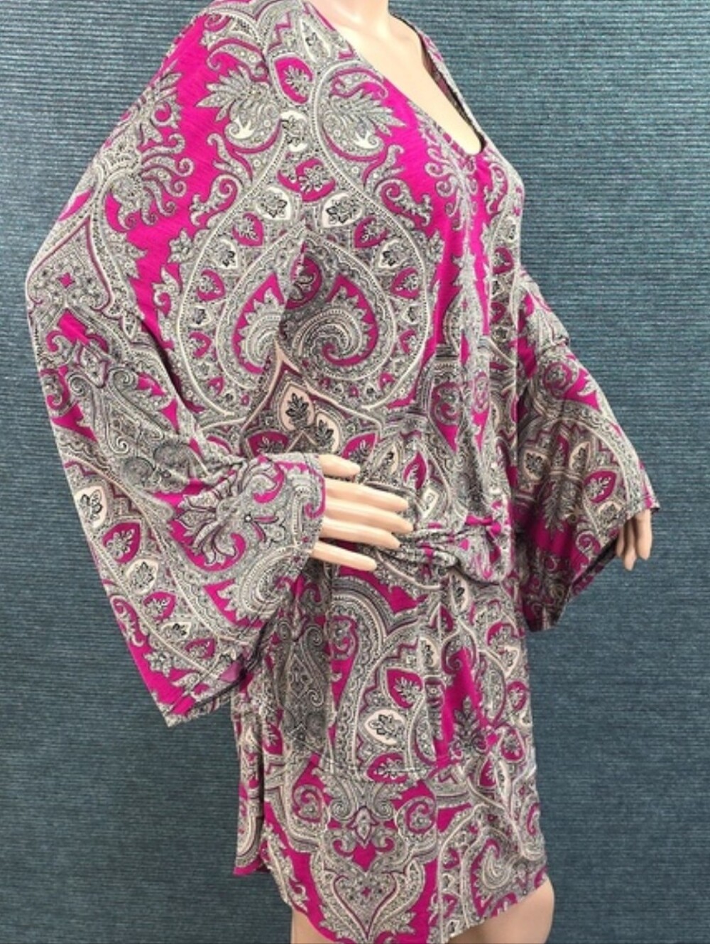 Karl Lagerfeld Paisley Dress, Rare, Hard To Find! - Picture 10 of 16